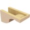 Ekena Millwork 5"W x 10"D x 5"H Wide Del Monte Rough Cedar Woodgrain TimberThane Corbel, Primed Tan CORUR05X10X05DELRCPR - alternate 3